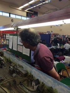 Crispin Denny operating Leighton Buzzard